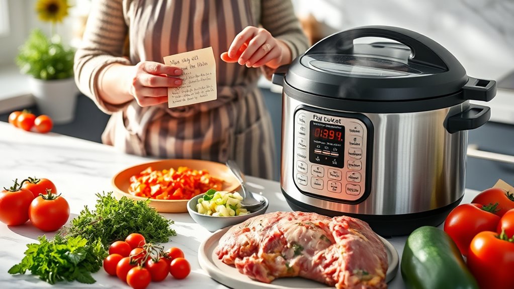 adapting recipes for pressure