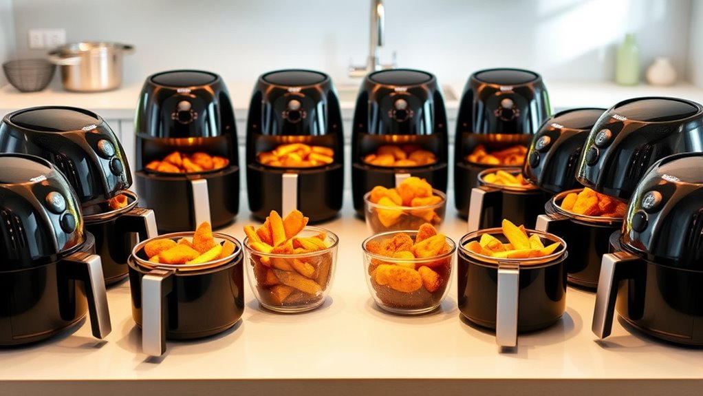 affordable compact crispy air fryers