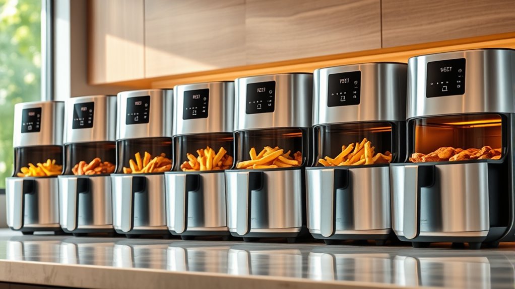 air fryers with viewing windows