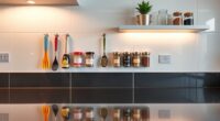 backsplash storage solutions