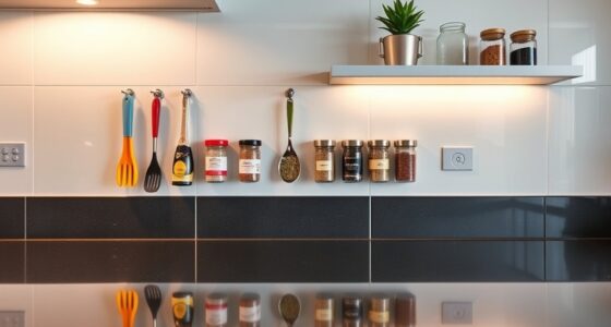backsplash storage solutions