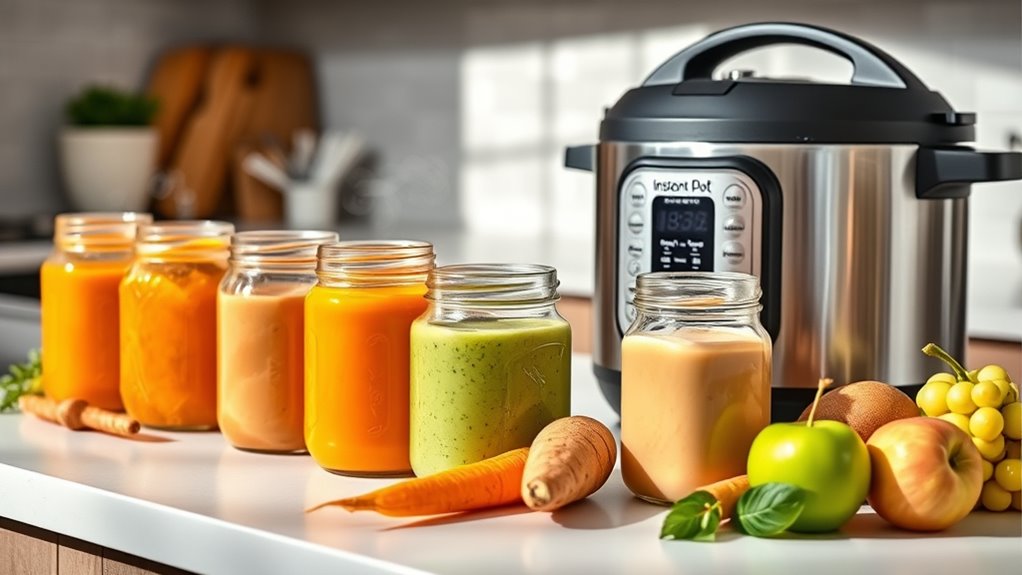 batch cook nutritious baby food