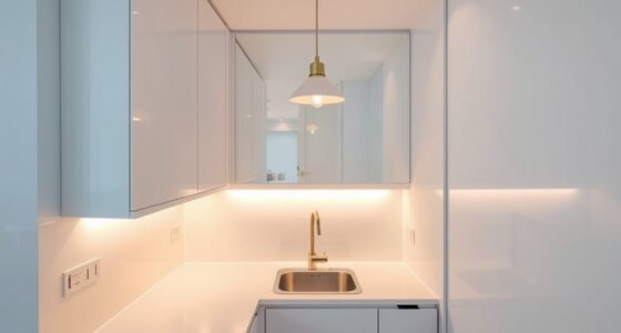 brighten small kitchen efficiently