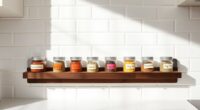 build your own magnetic spice rack