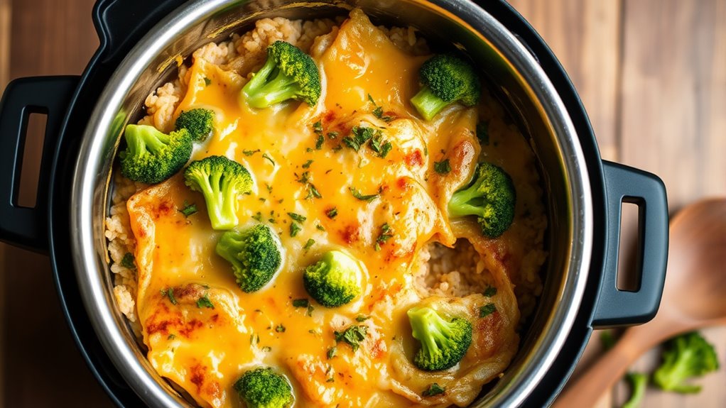 cheesy broccoli rice casserole