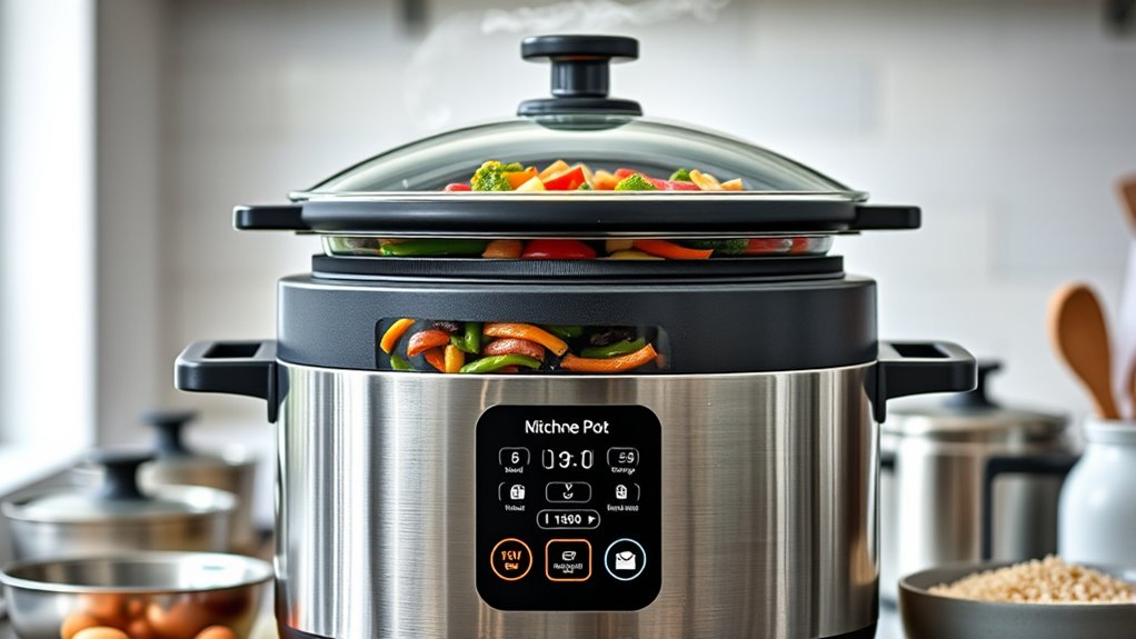 choose settings for safe cooking