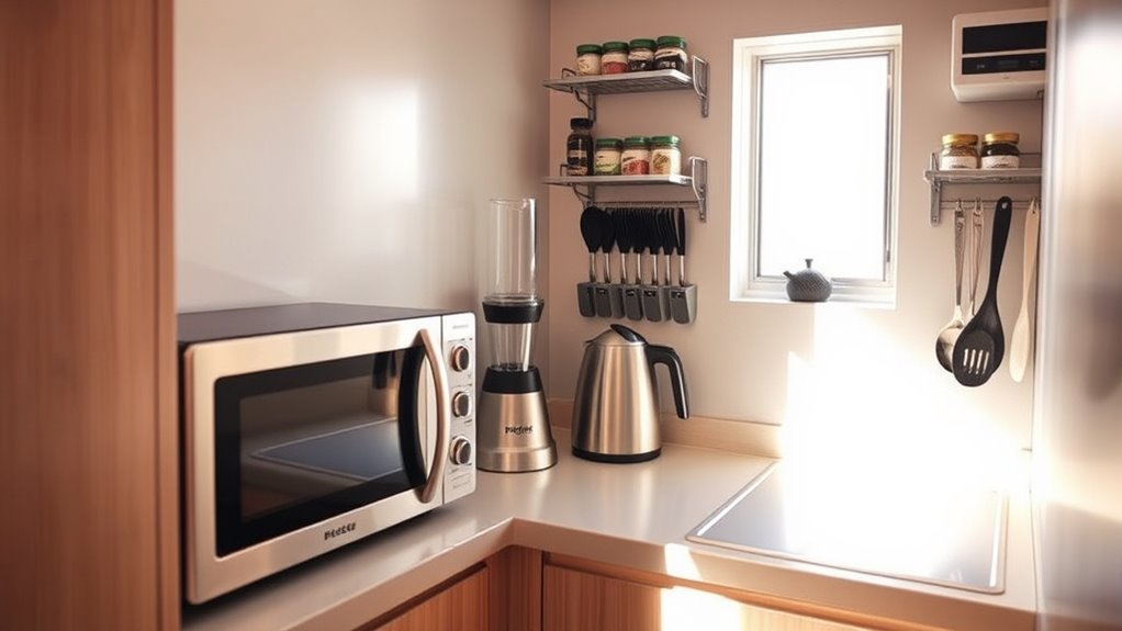choose small multifunctional appliances