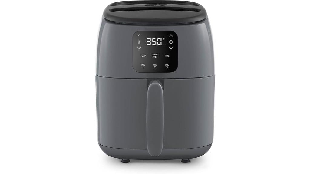 compact 2 6 quart air fryer