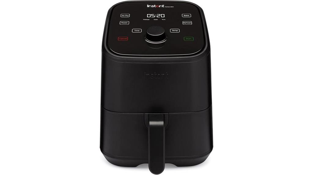 compact 2 quart air fryer