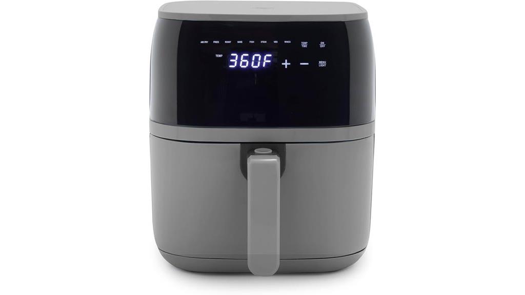 compact 5 3 qt air fryer