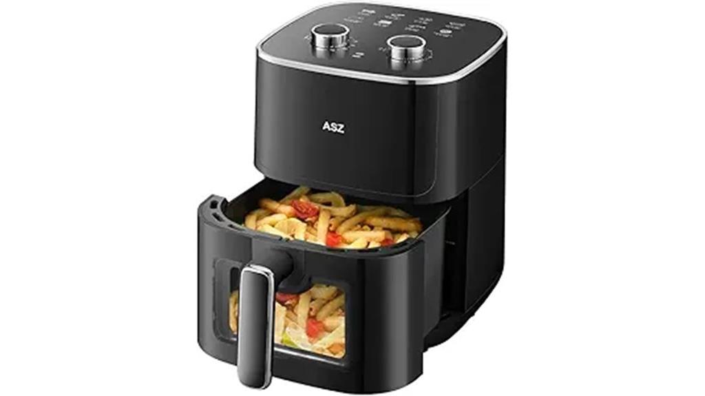 compact 5 quart air fryer