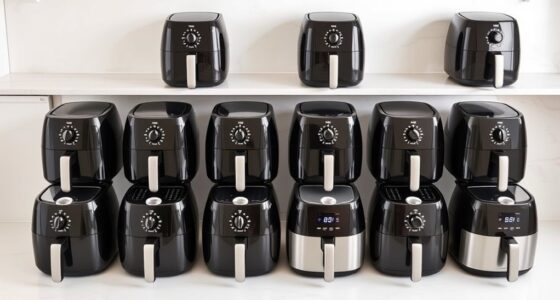 compact air fryer timers