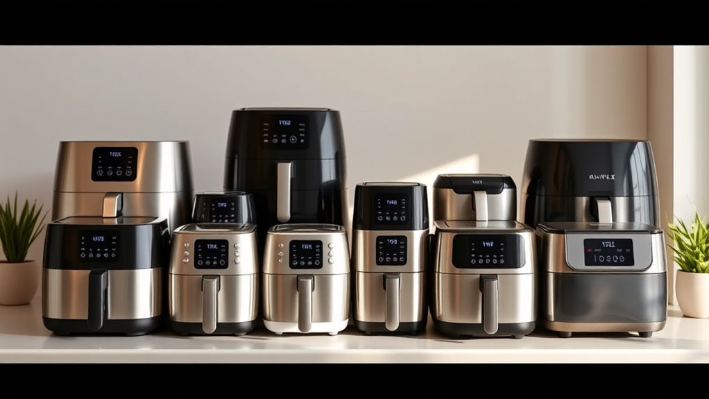 compact condo friendly air fryers