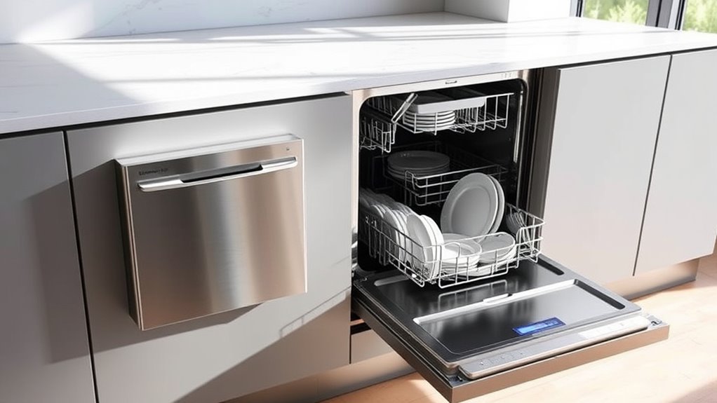 compact efficient quiet space saving