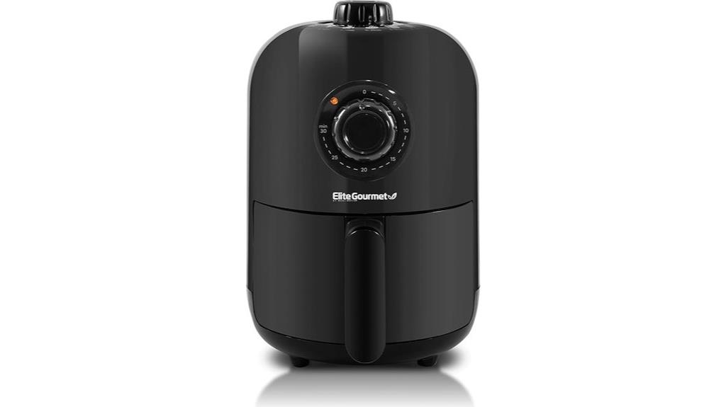 compact electric hot air fryer