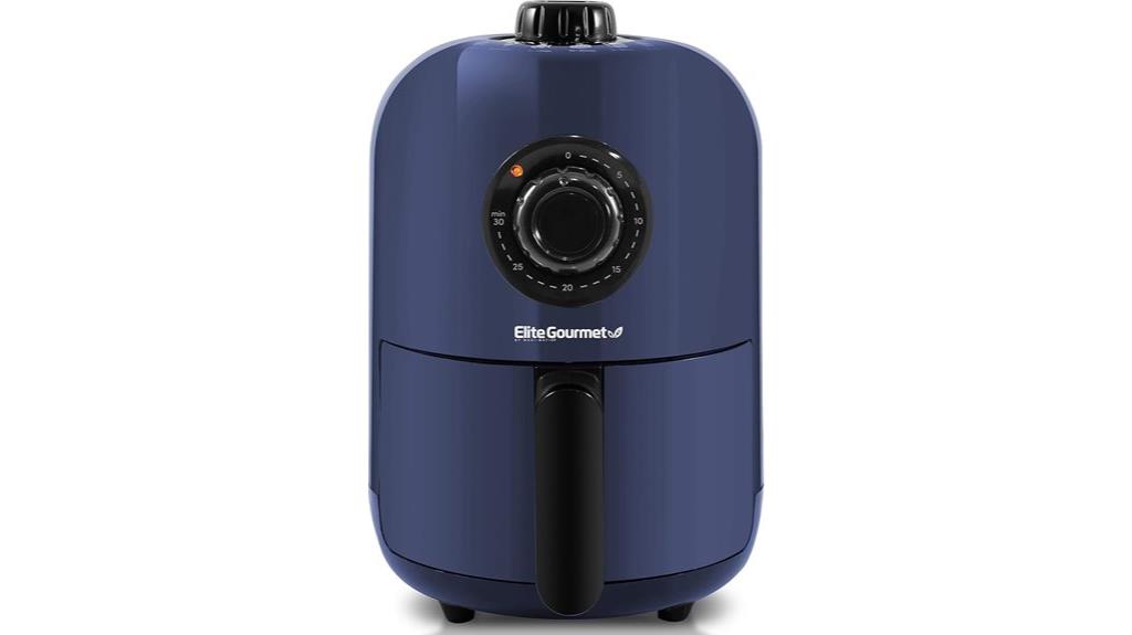 compact electric hot air fryer