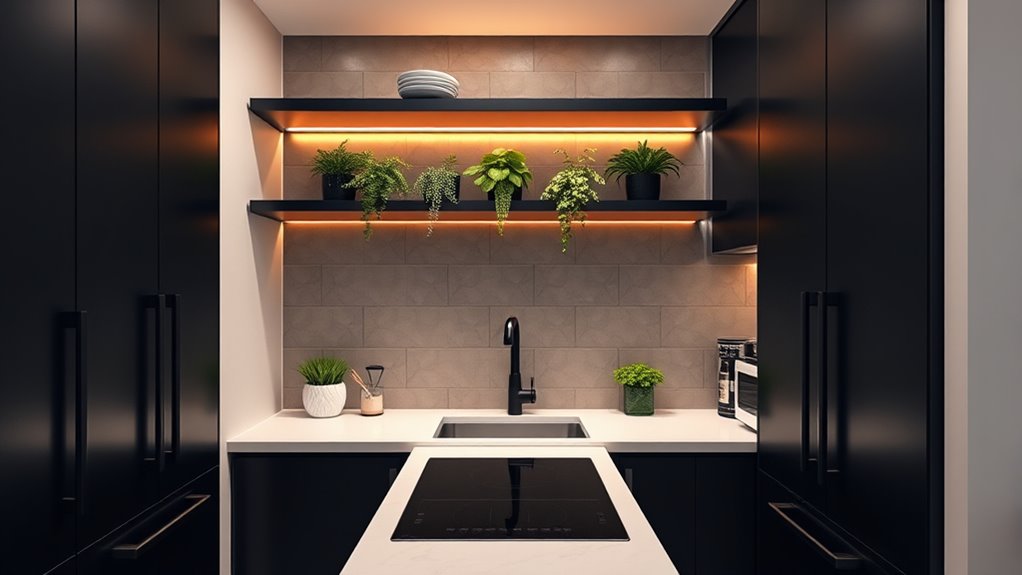 compact modern kitchen designs