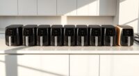compact narrow air fryers