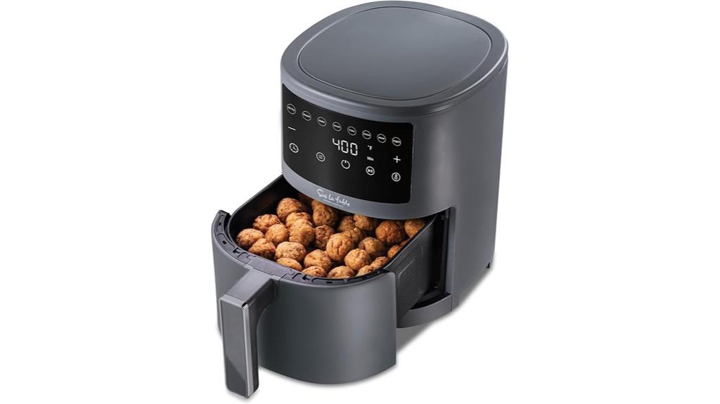 compact touchscreen air fryer