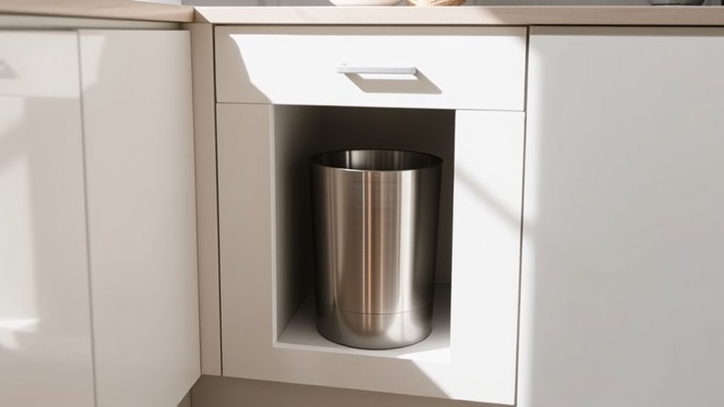 concealed trash with style