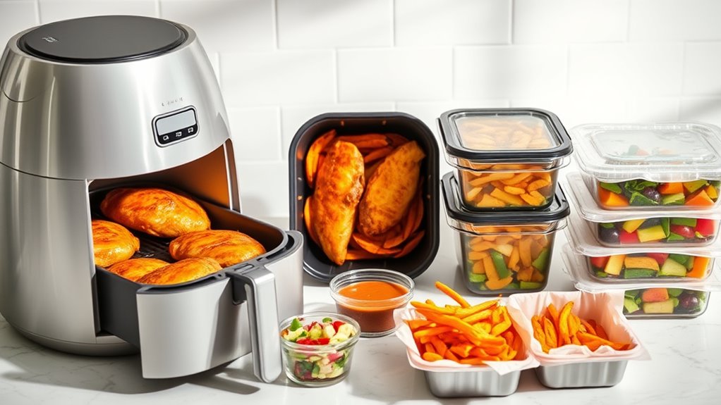creative varied air fryer meals