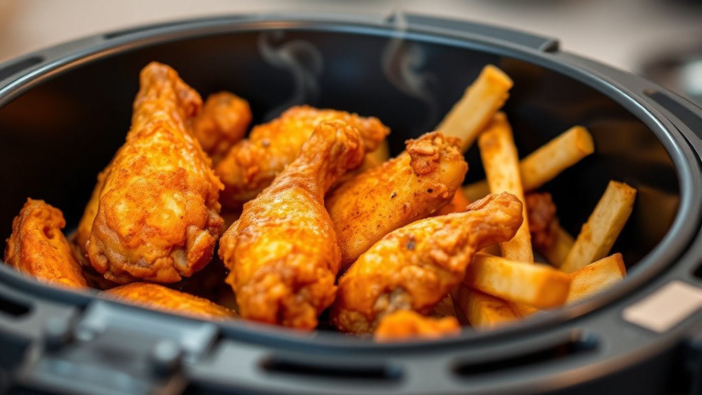 crispy seasoned and clean