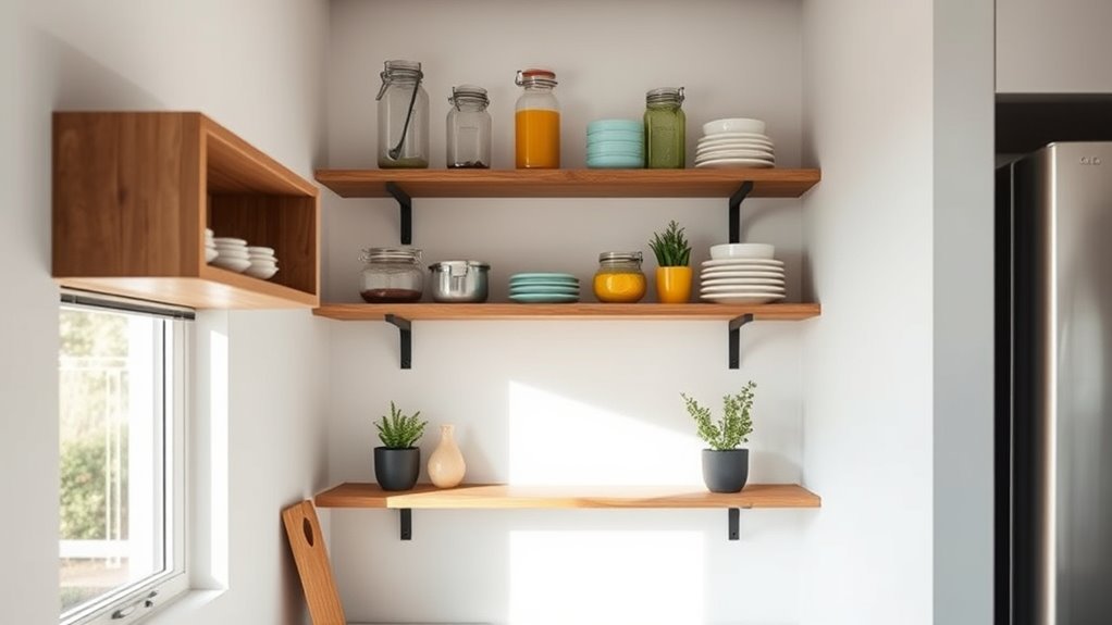 curate shelves for elegance
