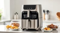 dual basket air fryer efficiency