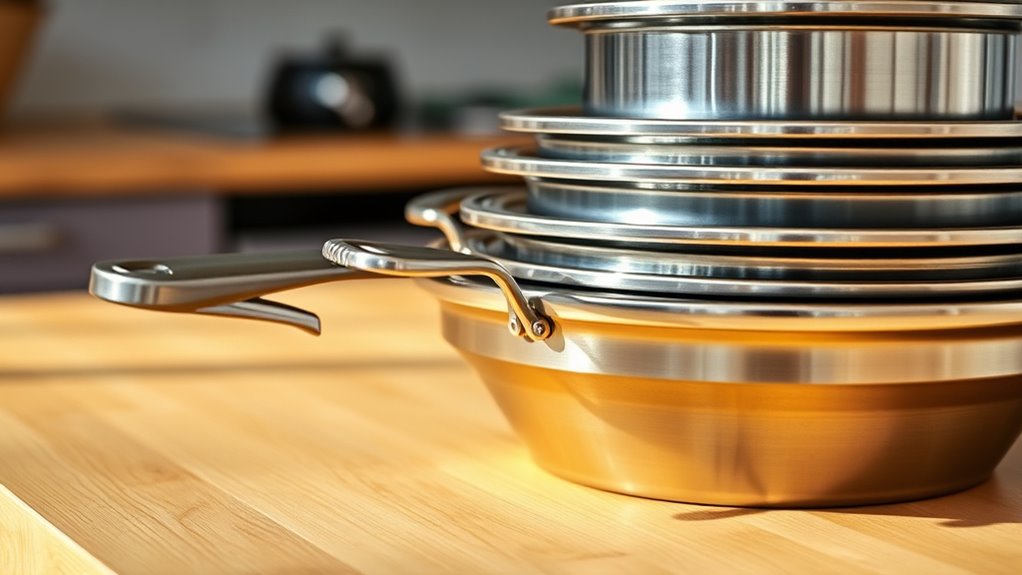 durable ergonomic cookware features