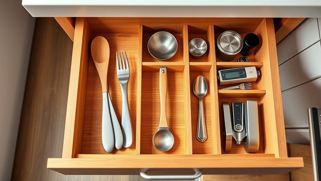 efficient small kitchen organization