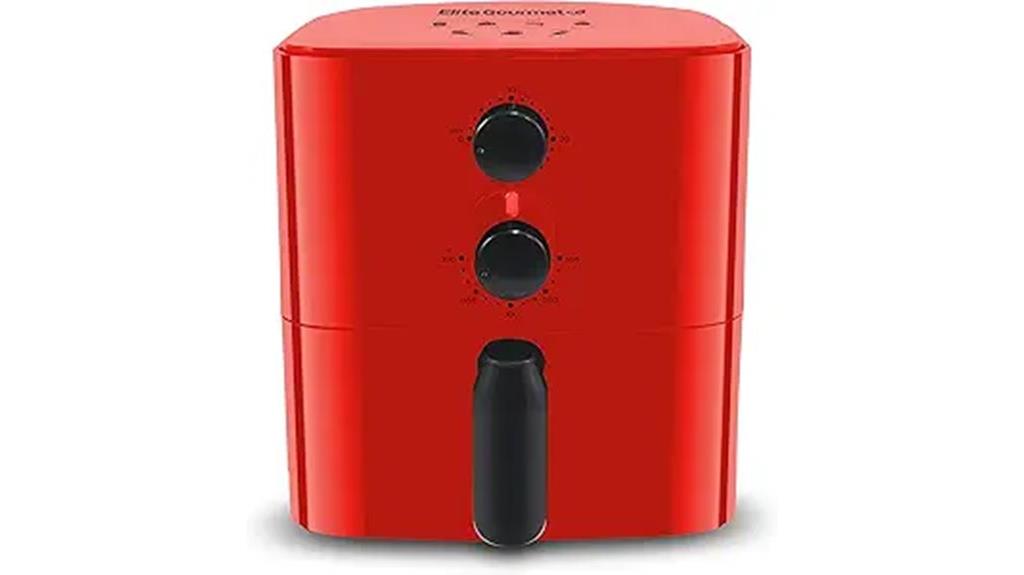 elite gourmet compact fryer