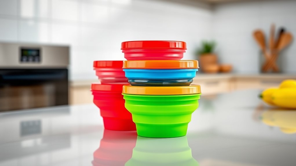 flexible space saving spice storage