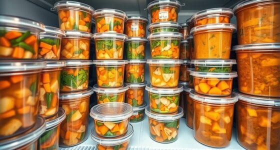 freeze soups for busy weeks