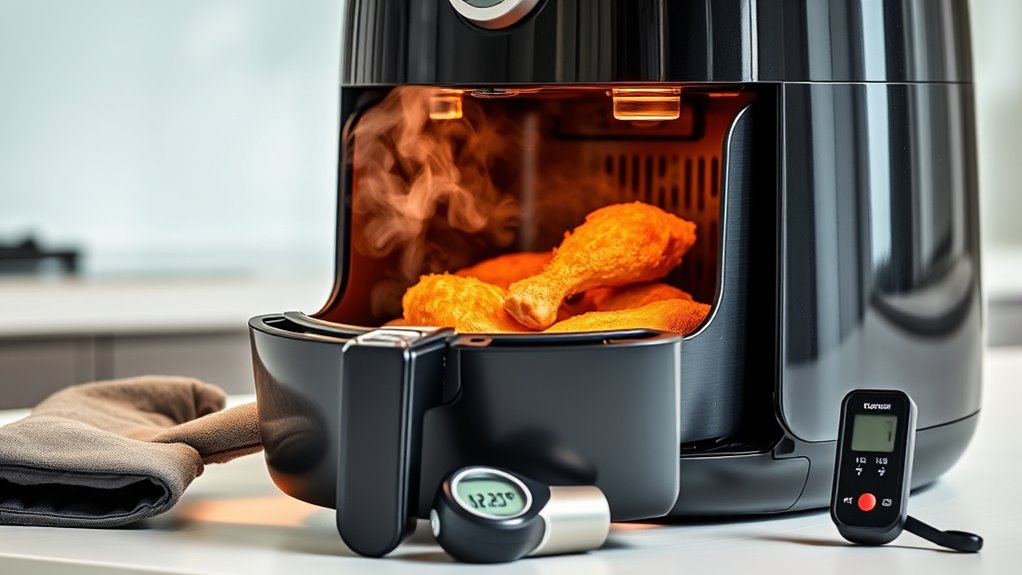handle hot surfaces carefully