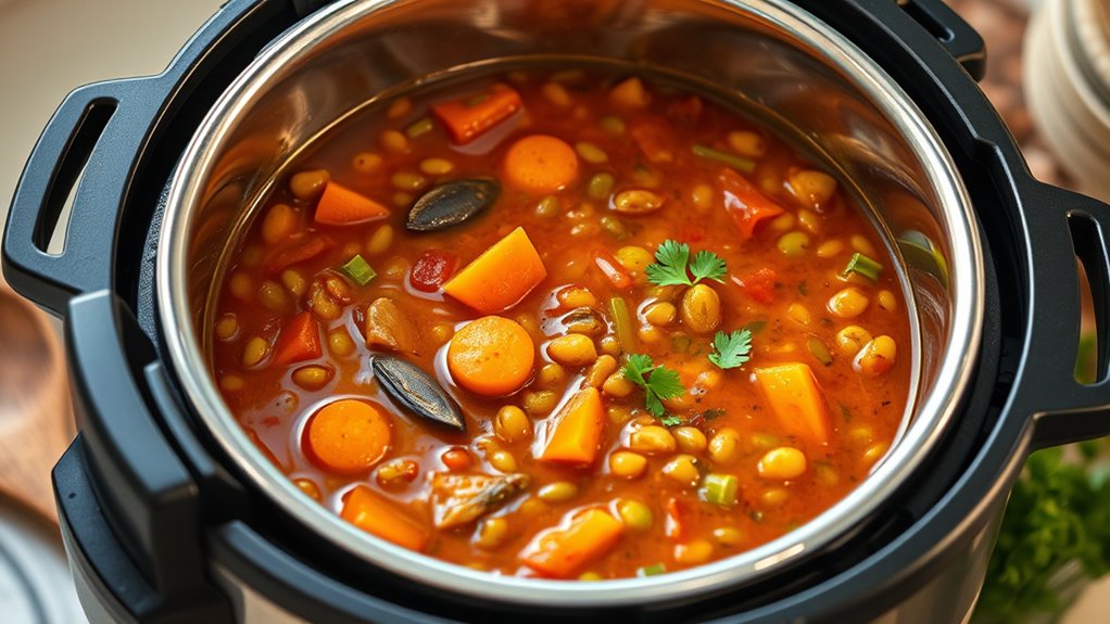hearty vegetarian lentil stew