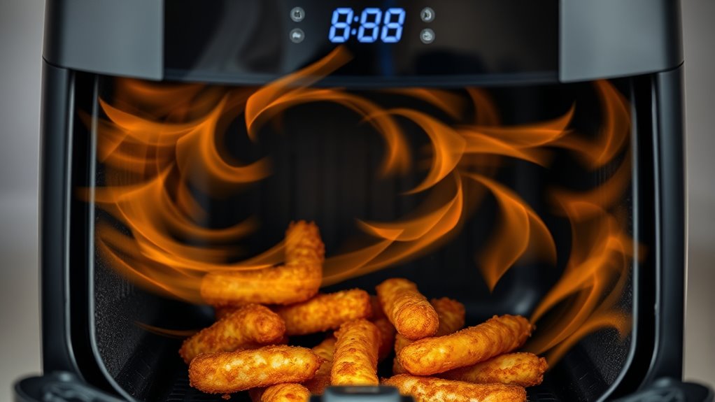 hot air circulation control