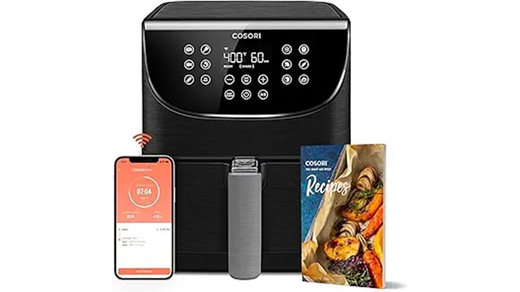 large capacity smart air fryer
