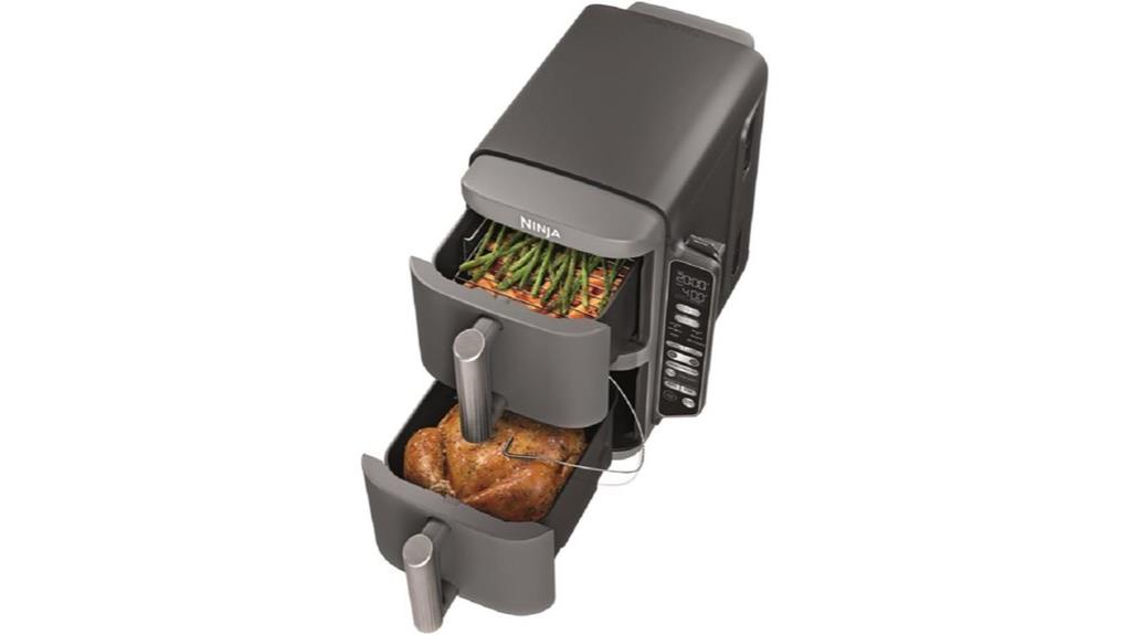 large smart air fryer