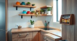 maximize small kitchen corners