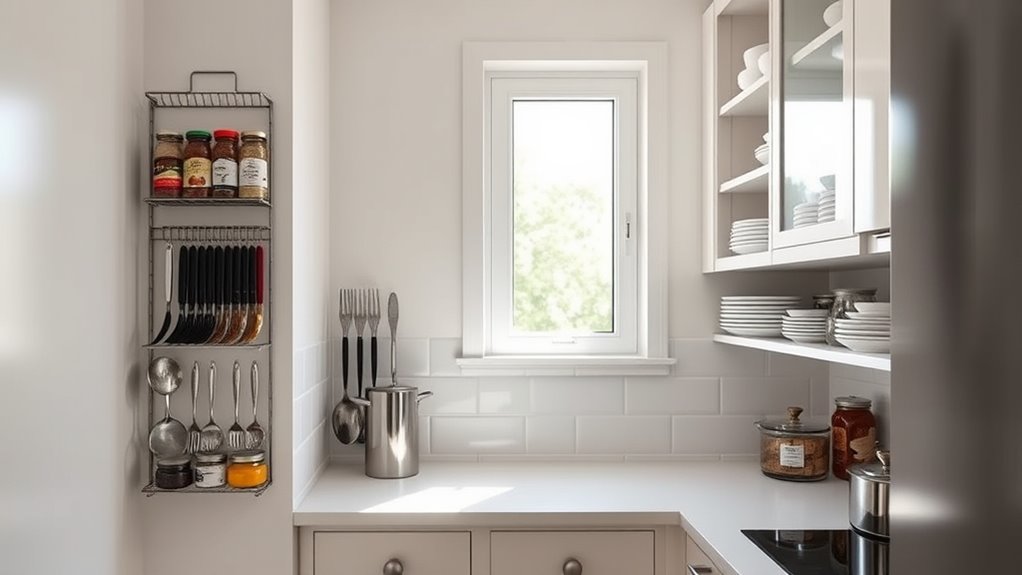 maximize small kitchen storage