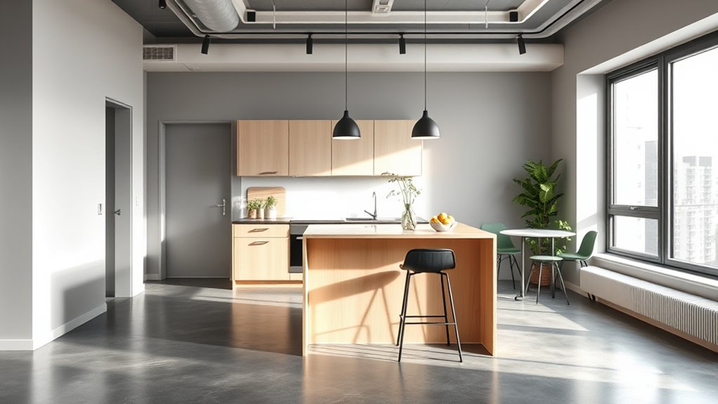 maximize space with island