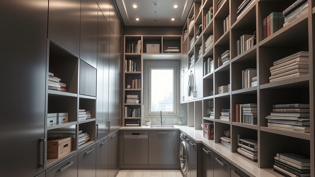 maximize vertical storage space