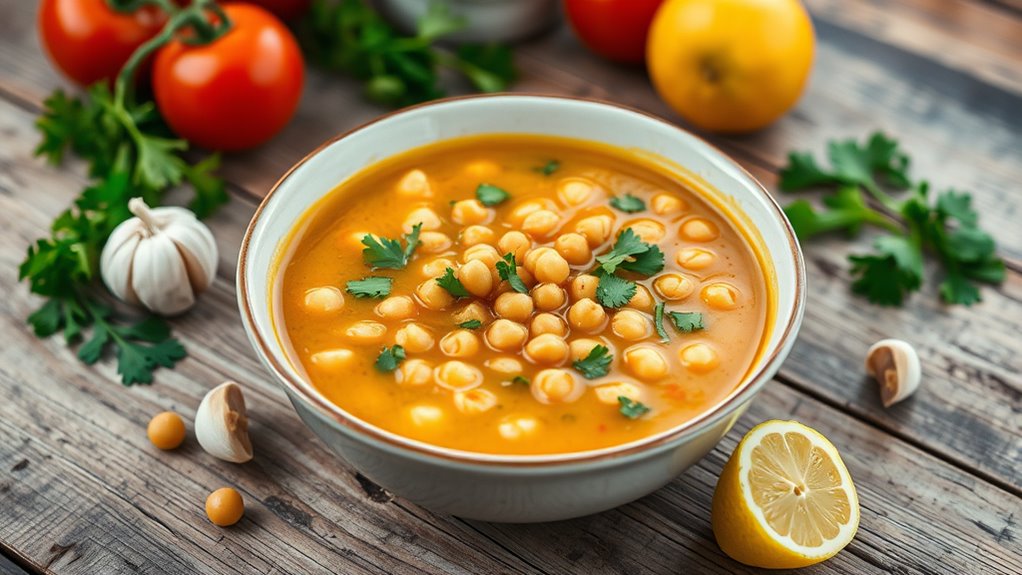 mediterranean chickpea soup