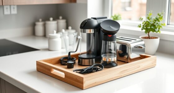 mini appliance organization ideas
