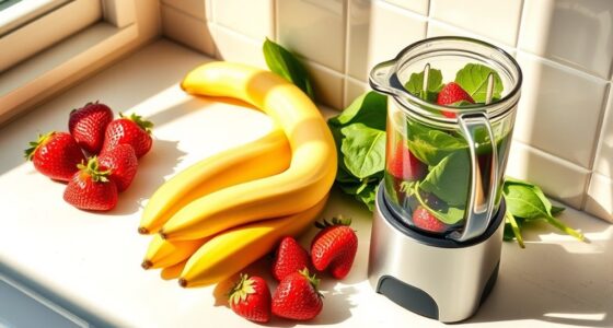 mini blender breakfast prep
