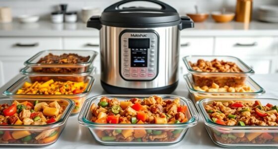monthly multicooker meal prep