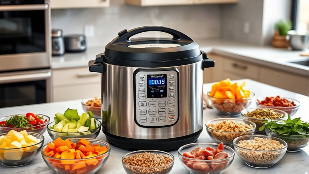multicooker batch meal prep