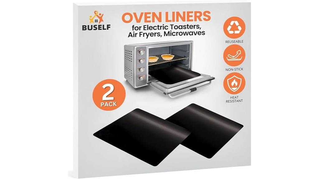 non toxic toaster oven liners