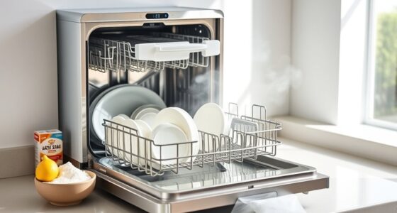 odour free portable dishwasher tips