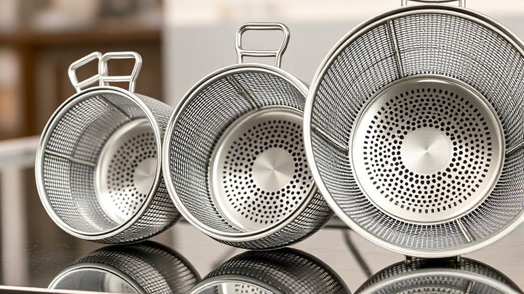 optimal basket size for cooking